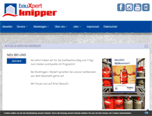 Tablet Screenshot of knipper24.de